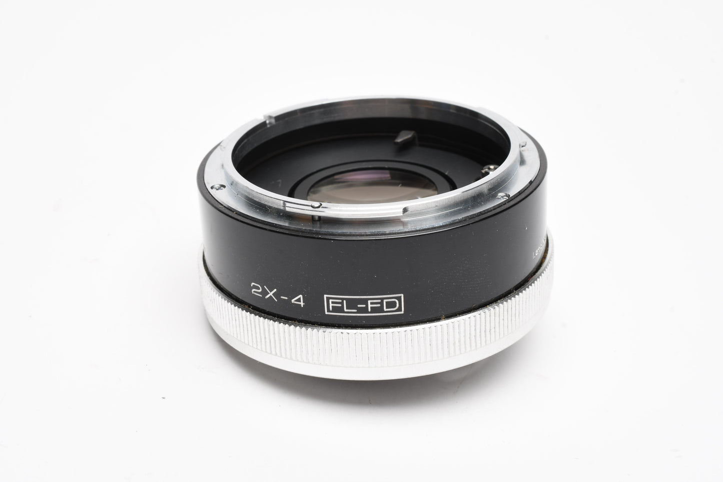 Vivitar 2X-4 Teleconverter for Canon FL-FD mount, caps + case