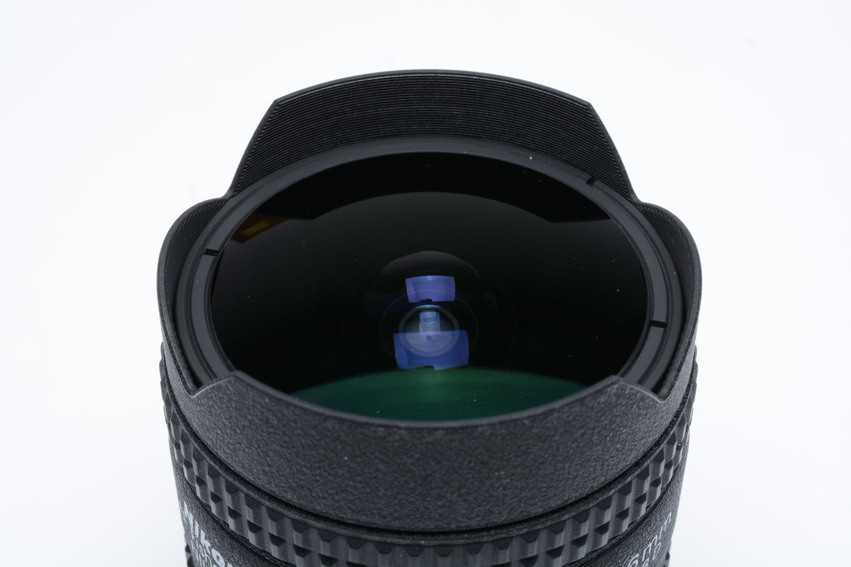 Nikon Nikkor AF 16mm F2.8D Fisheye Lens, Filters, Mint, Boxed, USA