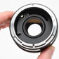 Vivitar 2X-4 Teleconverter for Canon FL-FD mount, caps + case