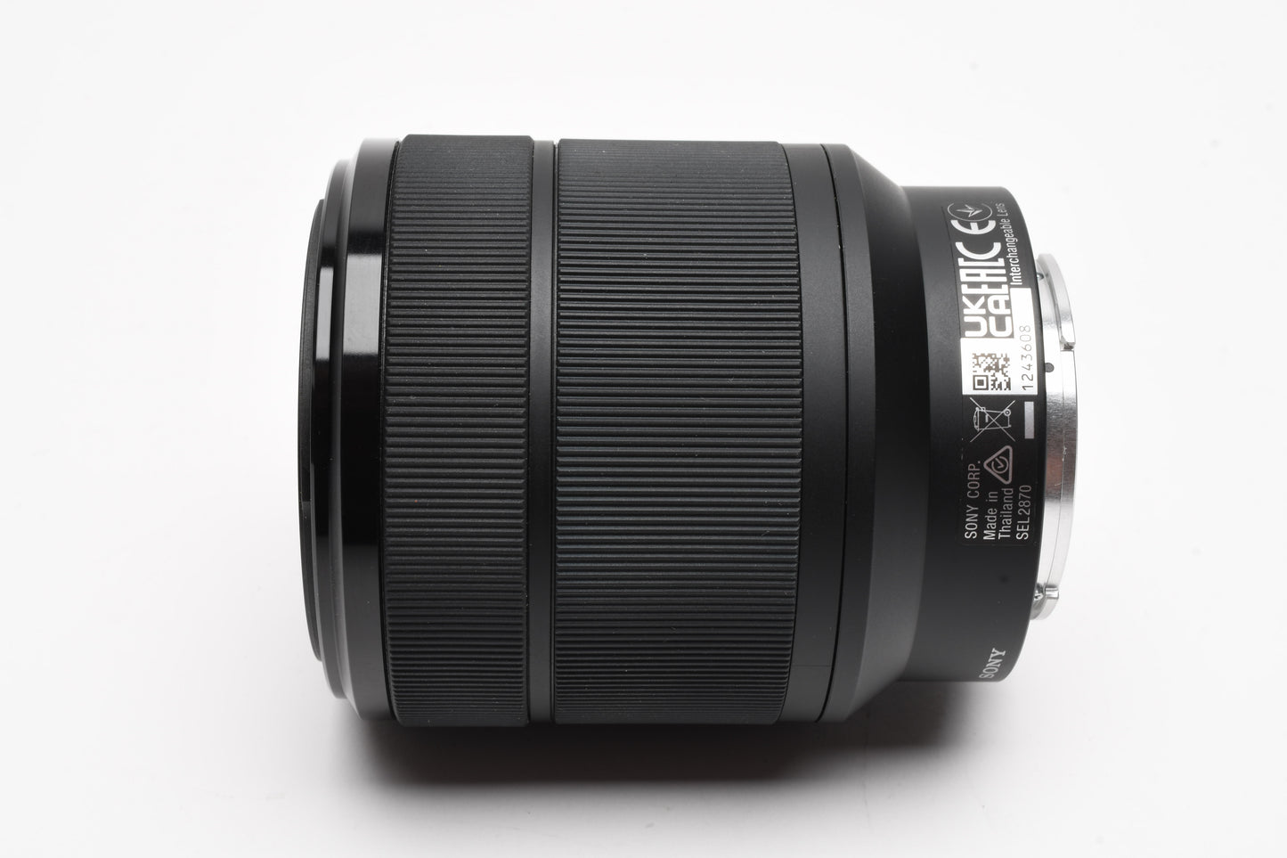 Sony FE 28-70mm f3.5-5.6 OSS zoom lens SEL2870, caps, hood, Mint-