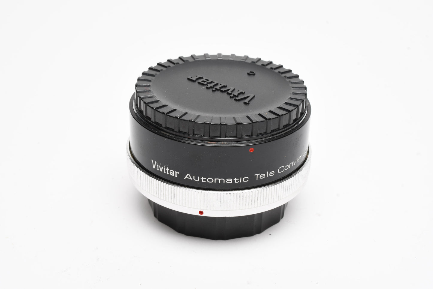 Vivitar 2X-4 Teleconverter for Canon FL-FD mount, caps + case