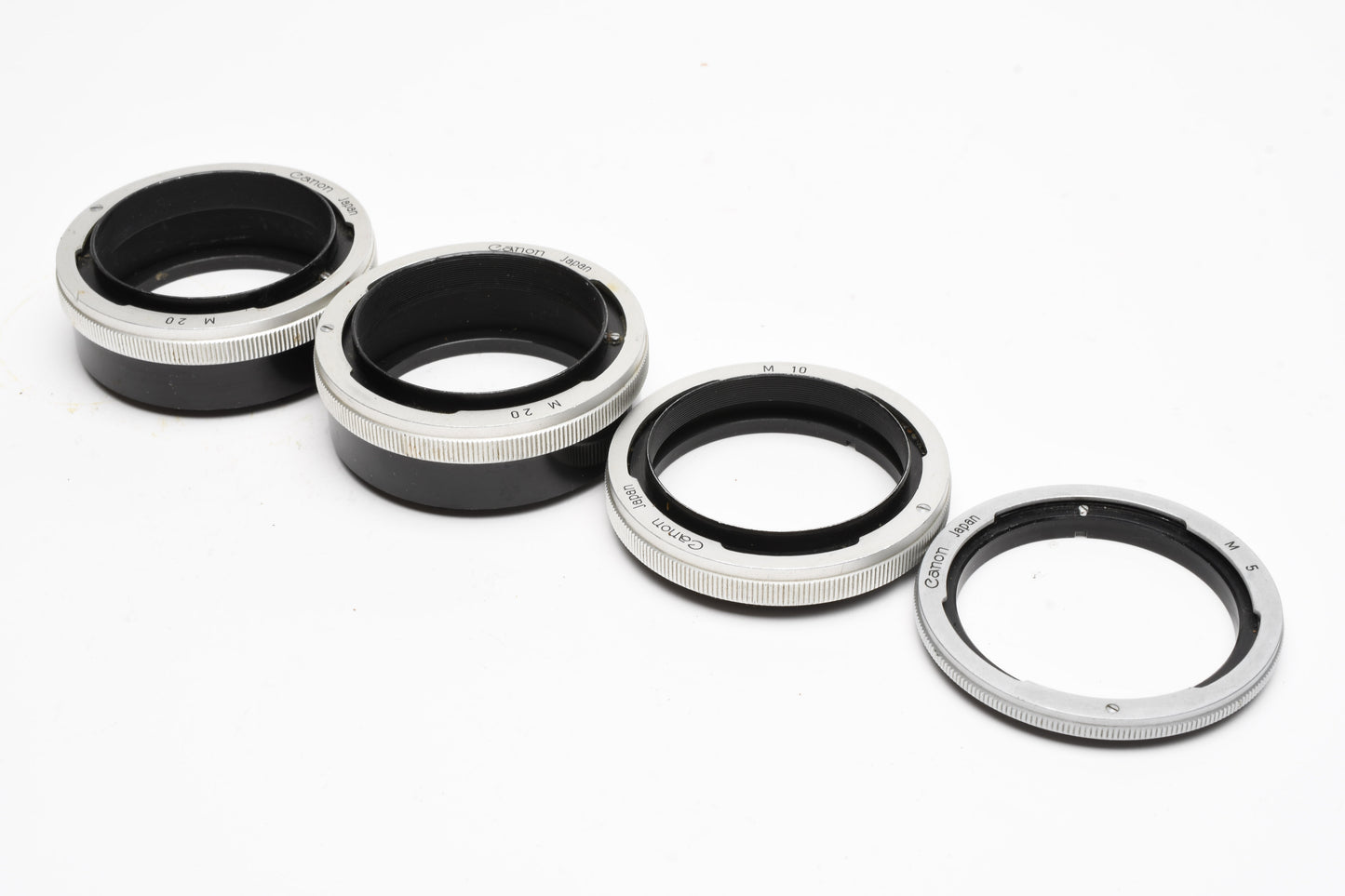 Canon Extension Tube M Set (1x M5, 1x M10, 2x M20 rings) Boxed