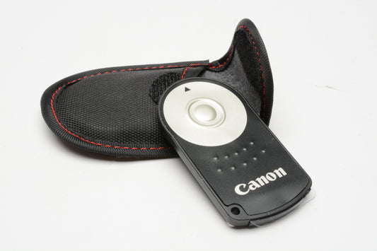 Canon RC-6 Genuine remote control, pouch, battery, instructions