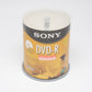 56X Sony DVD-R 4.7GB 120min 16X Optical Media Recordable, New