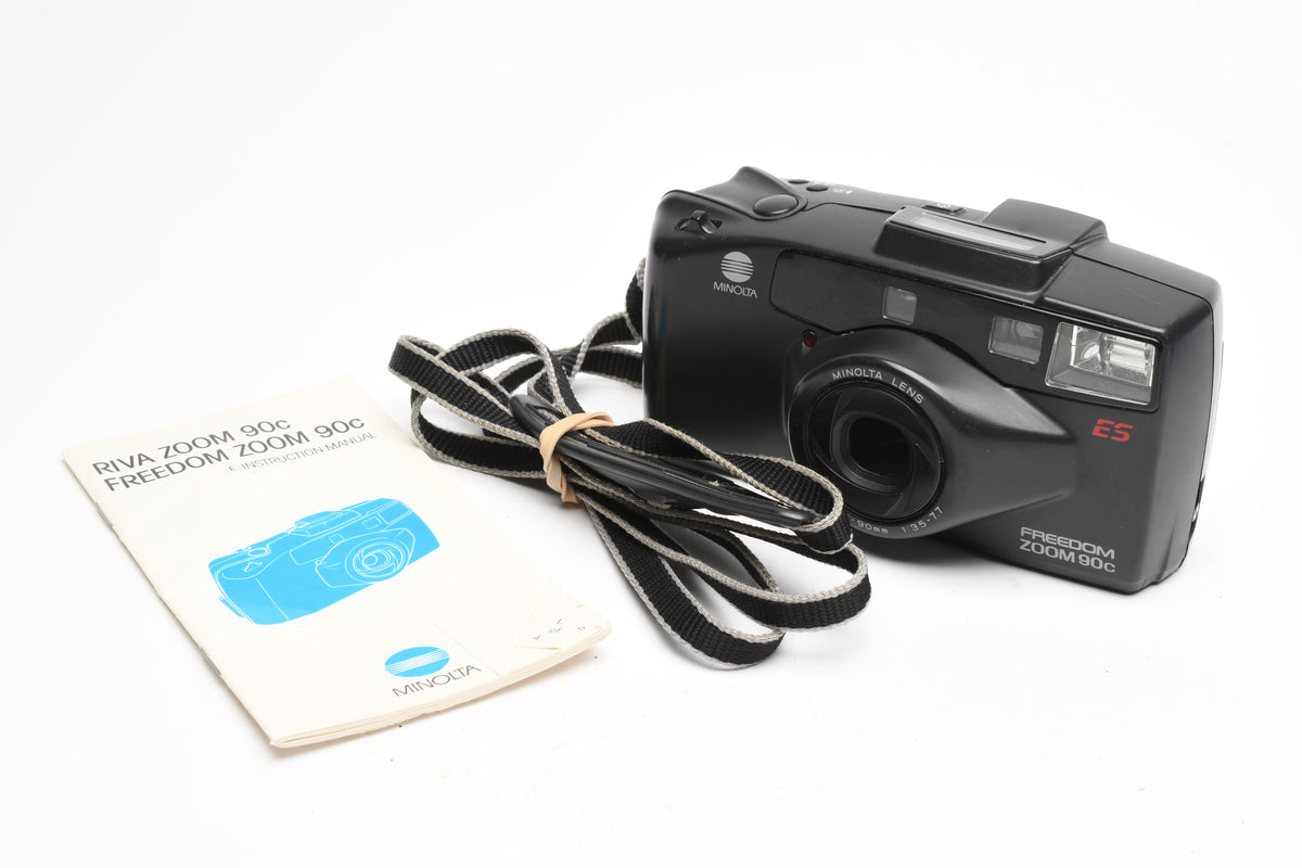 Minolta Freedom Zoom 90c 35mm Point&Shoot w/38-90mm zoom, Read*