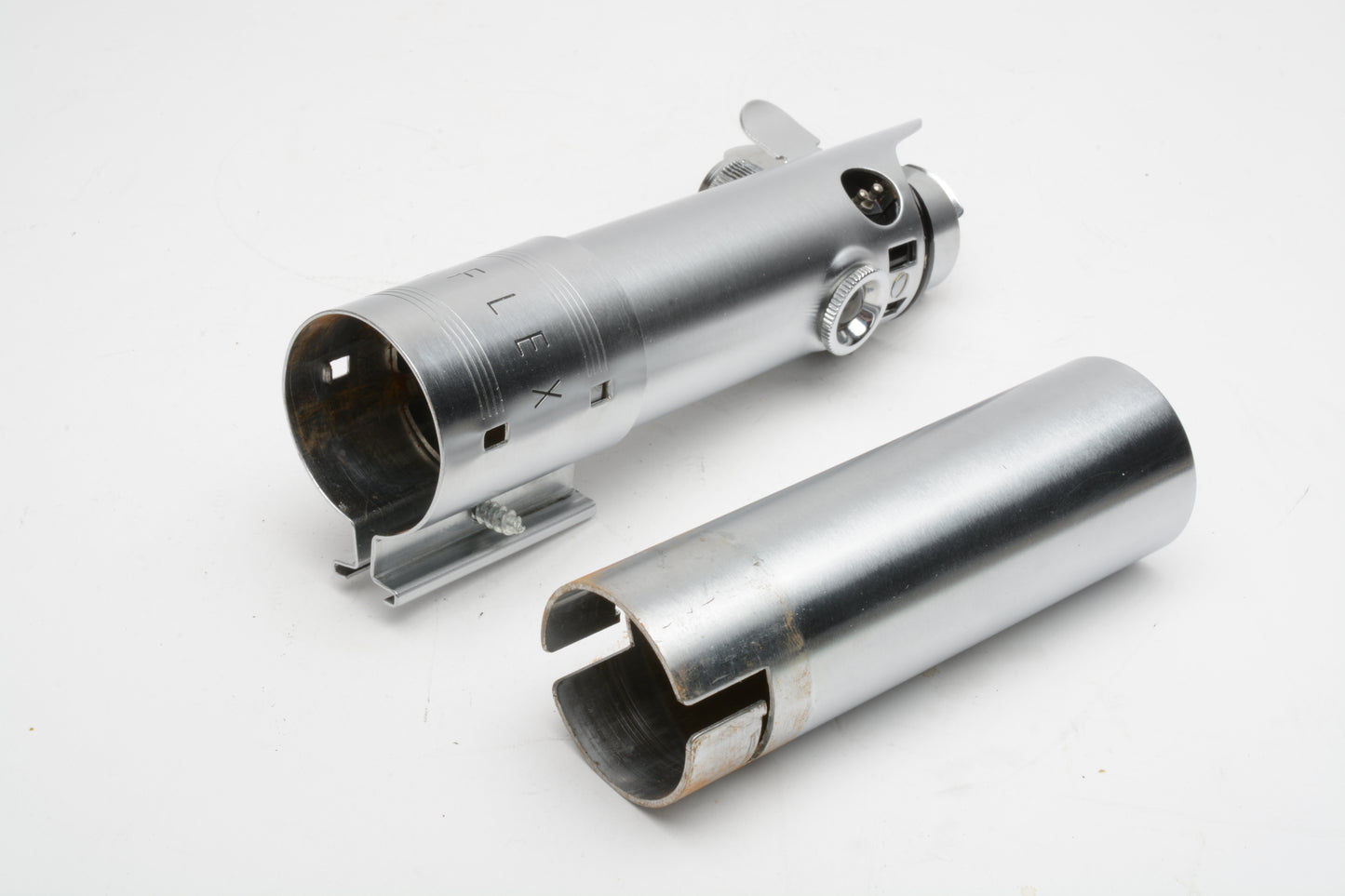 Graflex 3 Cell flash Handle w/Red Button Skywalker Star Wars Lightsaber, Clean!