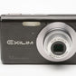 EXC. CASIO EXILIM ZOOM EX-Z70 7.2 DIGITAL CAMERA, 2BATTS, CHARGER, CASE, TESTED