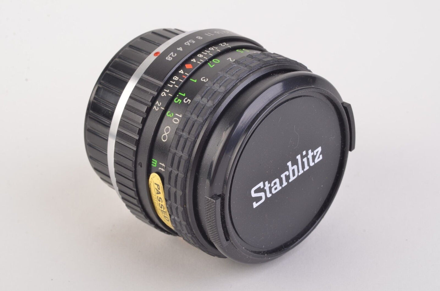 Starblitz 28mm F2.8 Macro MC Lens, Caps, PK Mount, Nice, Versatile