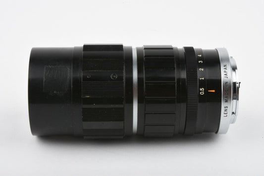 UGLY OLYMPUS PEN F 50-90mm f3.5 AUTO ZOOM LENS, BAD FRONT ELEMENT, *READ
