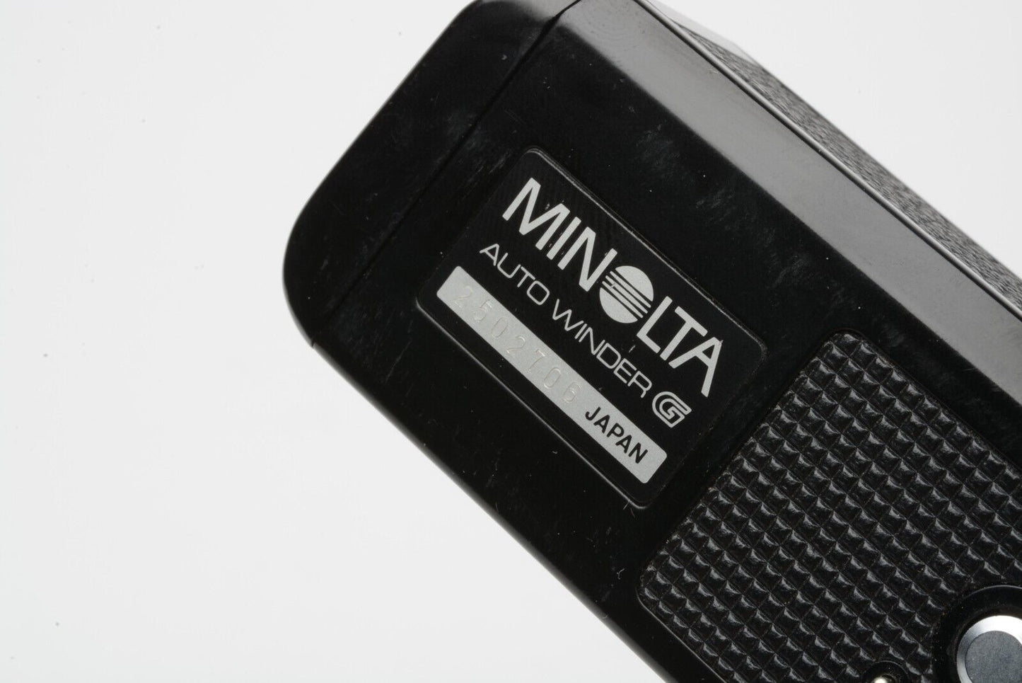 Minolta Auto Winder G for Minolta XG Series 35mm Cameras, Tested, Great!