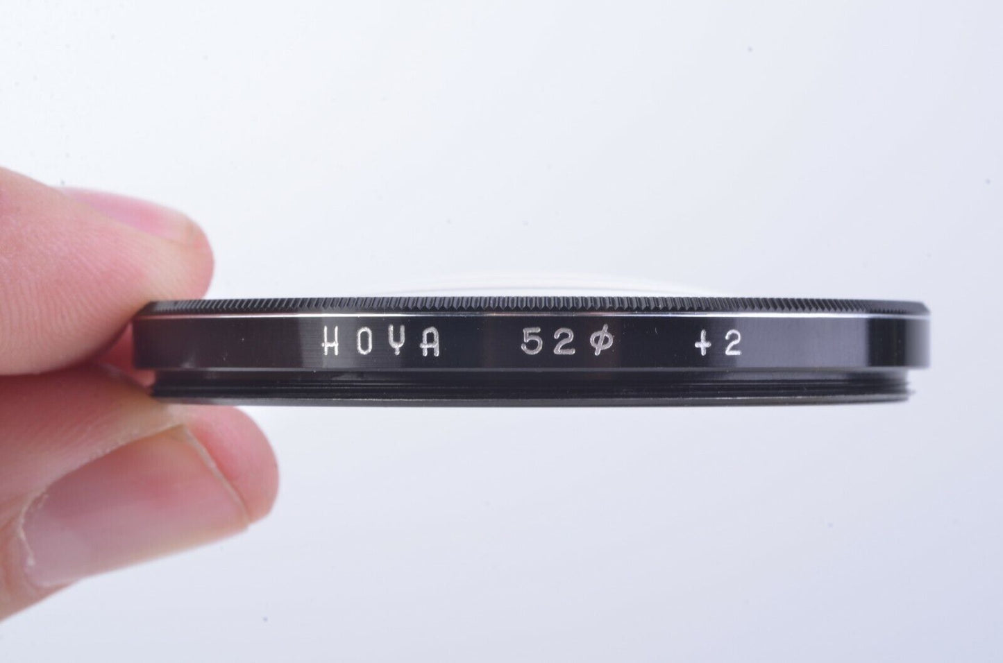 Set of 2 Hoya 52mm Close-Up #1 & #2 Filters in boxes & cases, very clean