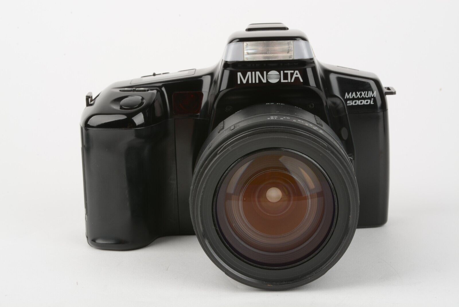 Minolta Maxxum 2024 5000i 35mm SLR Film Camera w/ Macro 28-90mm lens Tested Works