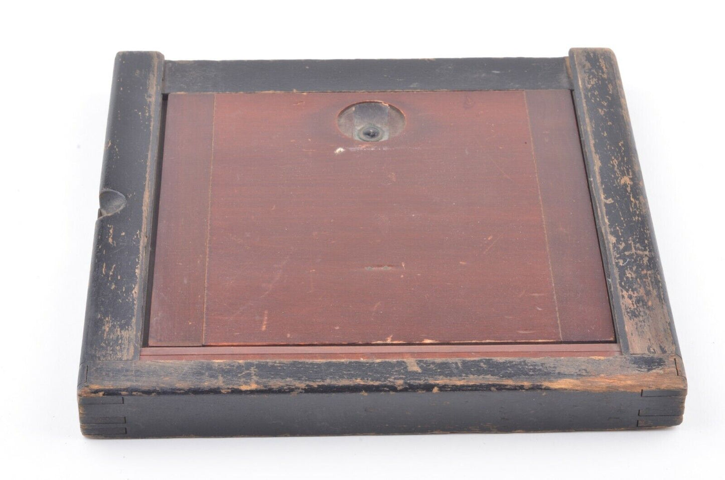 ANTIQUE REDUCING BACK 9.5x9.5" TO 7x7 or 5x6.5 or 3.25x5.5" SIZES, GREAT DESIGN