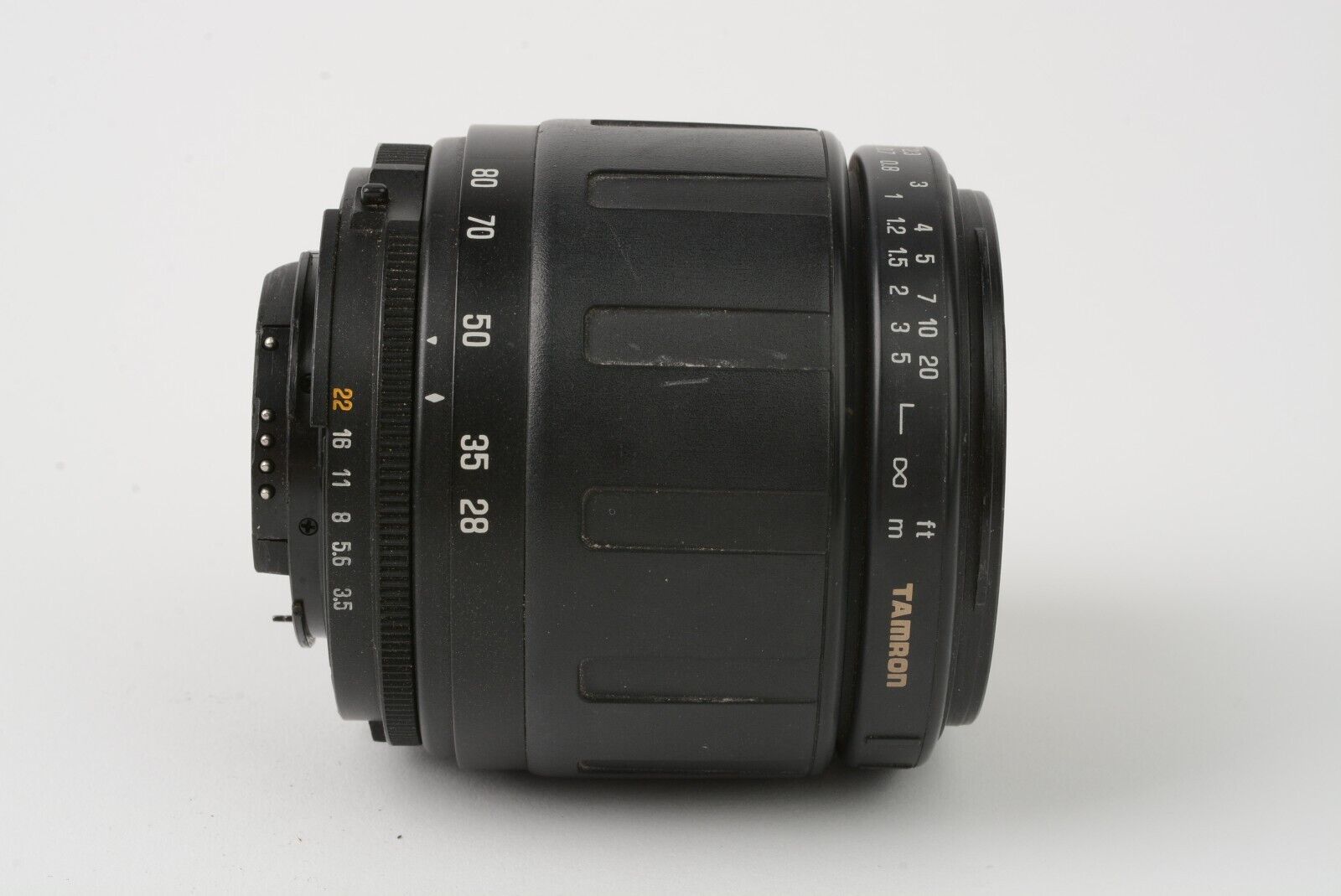 EXC++ TAMRON 177D 28-80mm f3.5-5.6 ASPHERICAL AF LENS FOR NIKON AF, CAPS+UV