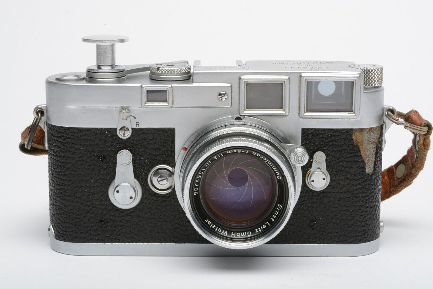 Leica M3 DS Body w/Leitz Summicron 5cm F2, Tested, Accurate