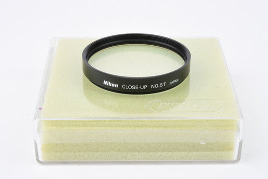 MINT- NIKON CLOSE-UP FILTER #5T 62mm DIAMETER FILTER, 1.5 DIOPTER, BARELY USED