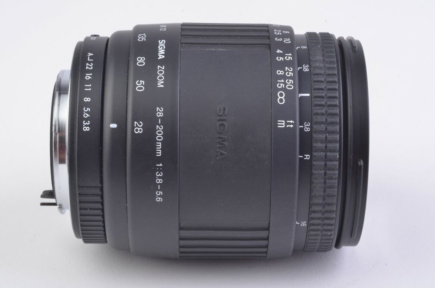 Sigma AF 28-200mm F3.8-5.6 Macro Zoom Lens, Hood, Caps, Pentax AF Mount