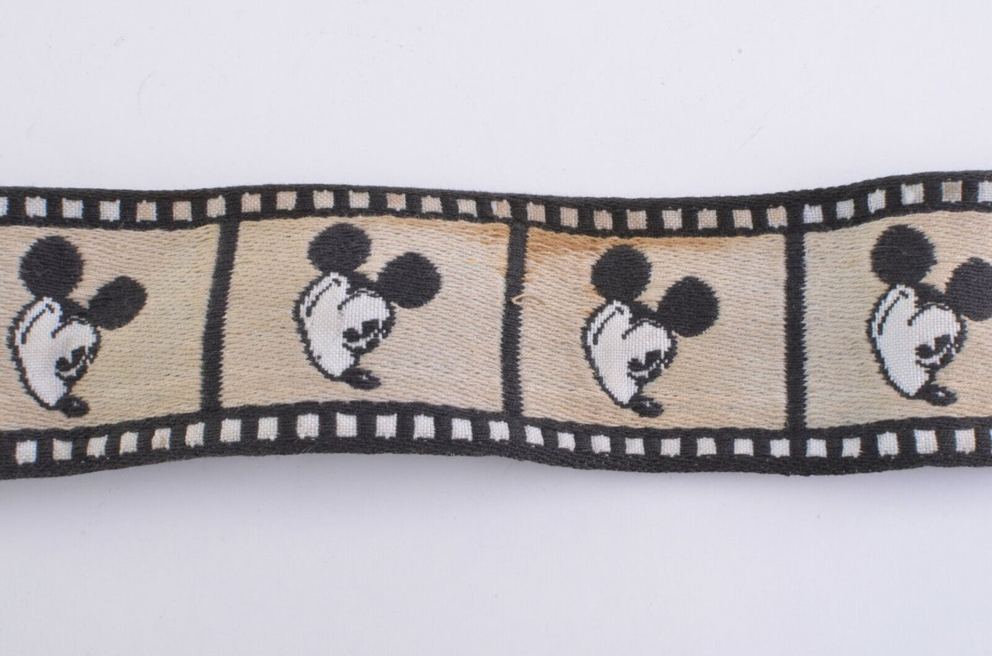 1980's Bobby Lee Disney Mickey Mouse Camera Strap, Vintage