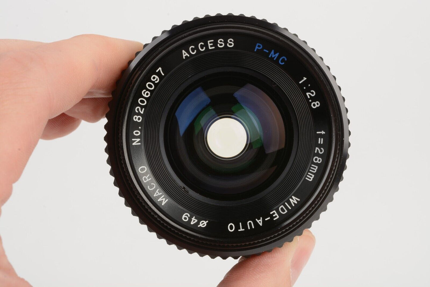 Access 28mm F2.8 Macro MF Lens for Minolta MD Mount, Nice & Clean, Caps