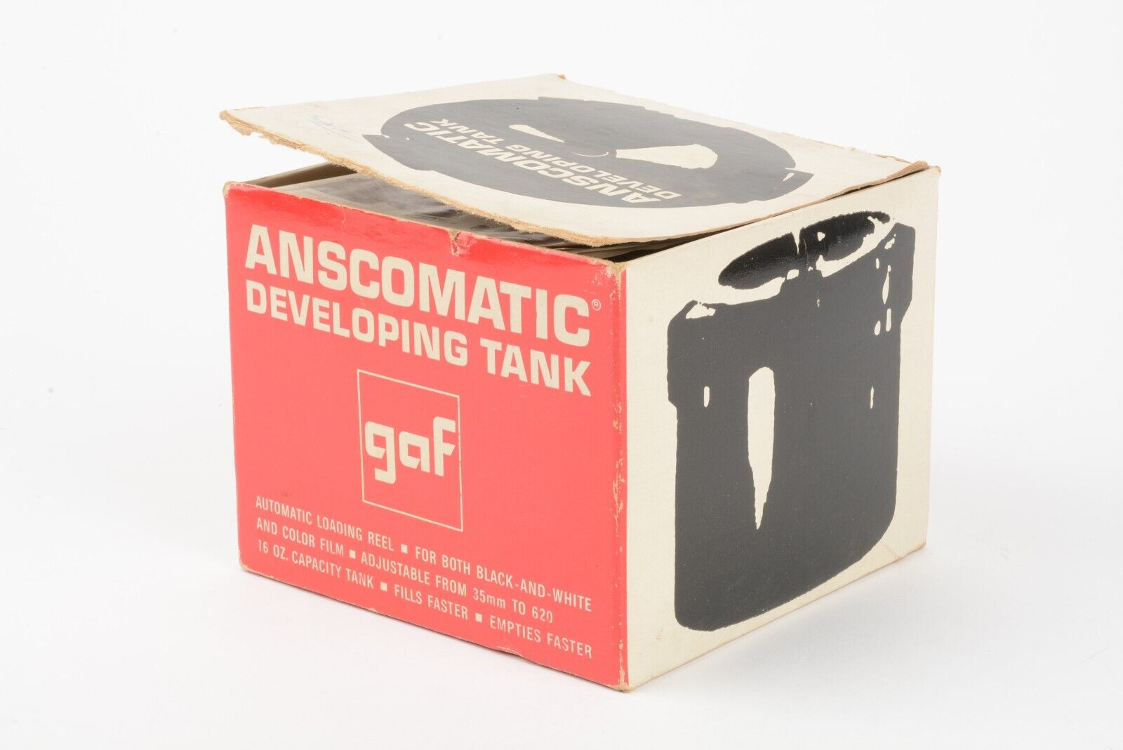 EXC++ ANSCOMATIC 35mm/120 F-698 FILM DEVELOPING TANK, REEL, STIRRING S –  RecycledPhoto