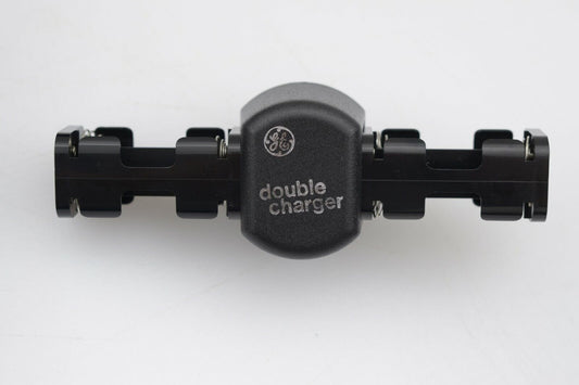 GE Double Charger Model BC2 AA Battery Charger w/ 2x MA1 AA Modules