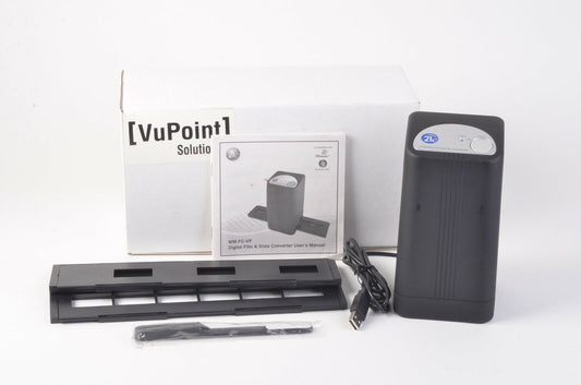 Vupoint 21C Digital Film & Slide Converter WM-FC-VP Holders+Software