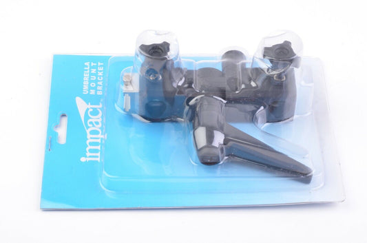 Impact Umbrella Mount Bracket, 1/4 & 3/8' Adapter Included, Cold Flash Shoe