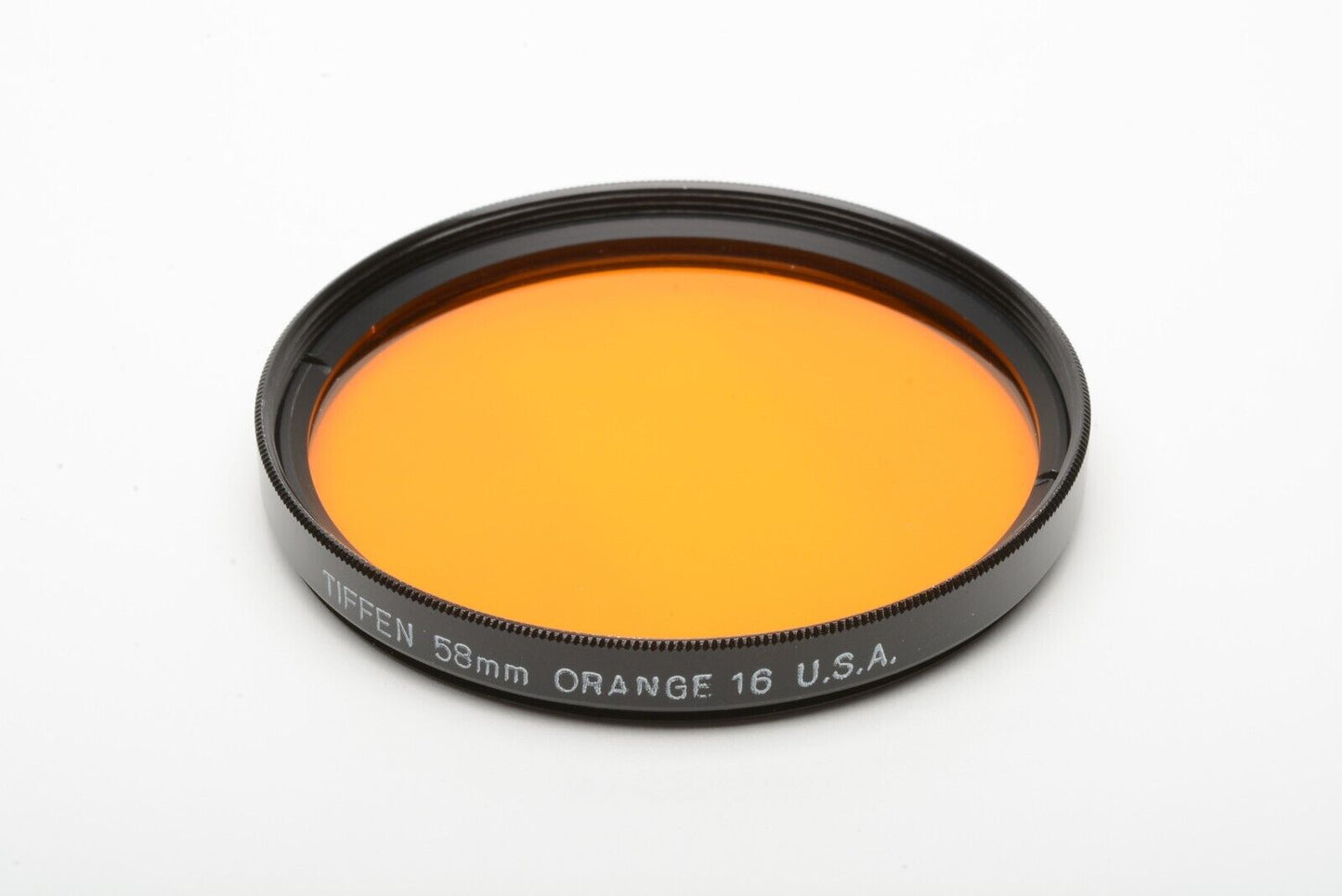 EXC+++ 58mm TIFFEN B&W CONTRAST FILTERS: YELLOW+ORANGE+RED, BARELY USED