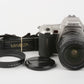 Minolta Maxxum XTsi QD 35mm SLR w/28-80mm F3.5-5.6 zoom, strap, hood