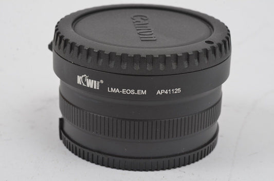 Kiwi Lens Mount Adapter Canon EOS to Sony NEX/E-Mount w/ caps