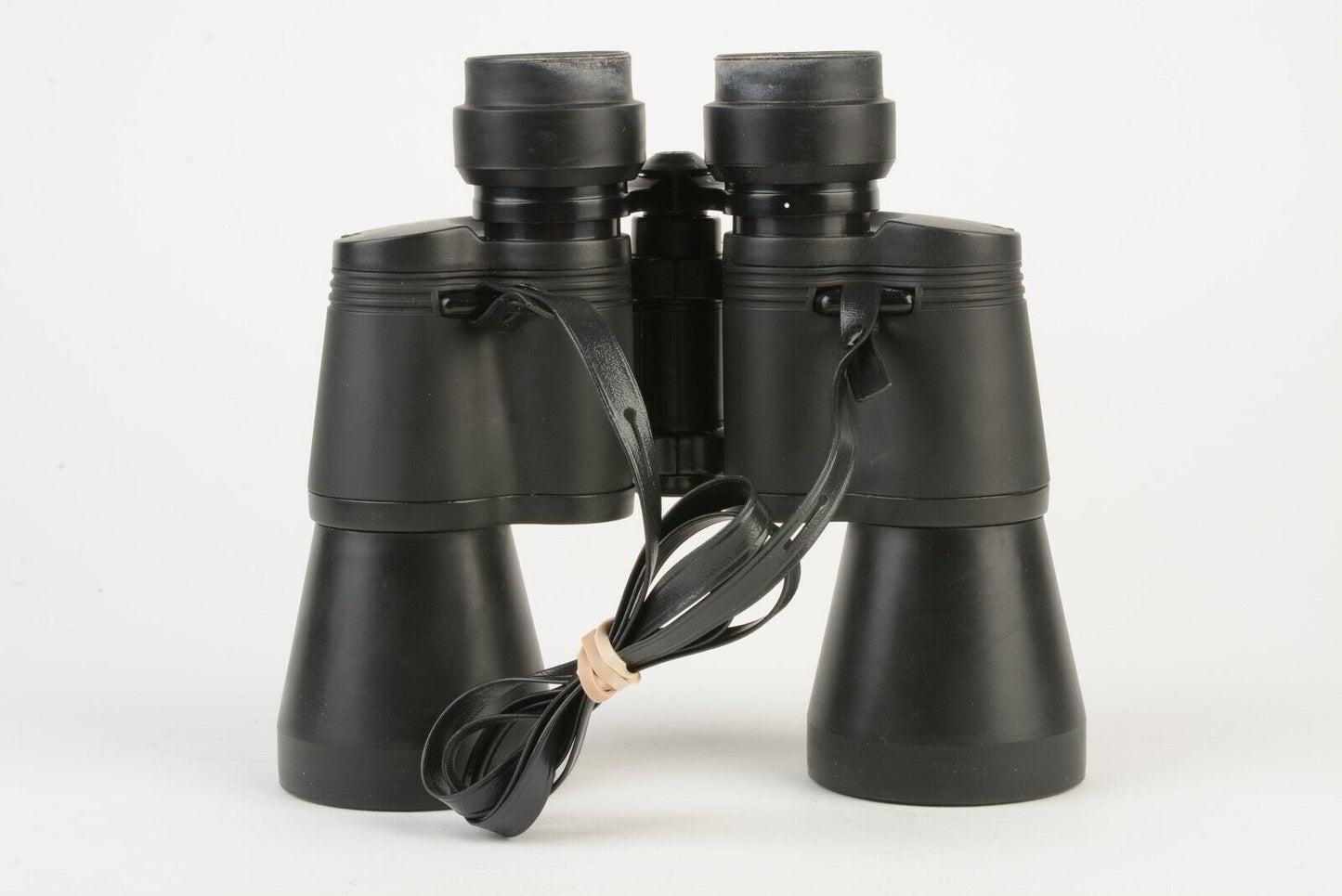 EXC++ TASCO 10x50 BINOCULARS #2023 BRZ WIDE ANGLE, VERY CLEAN, TESTED, CASE+CAPS