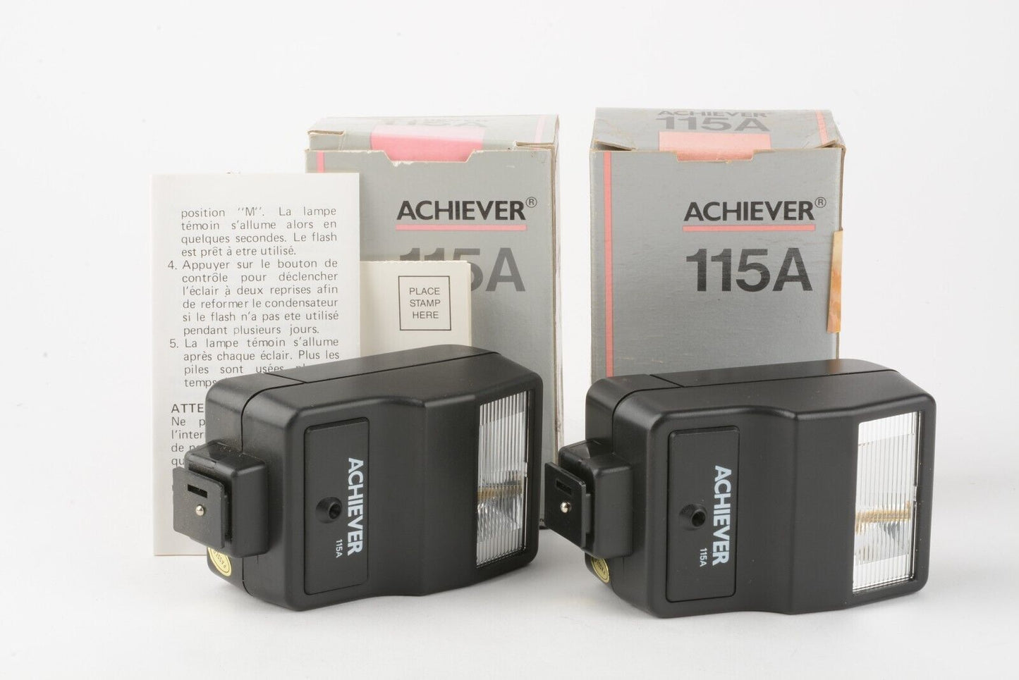 SET OF 2 NEW ACHIEVER 115A COMPACT THYRISTOR FLASHES