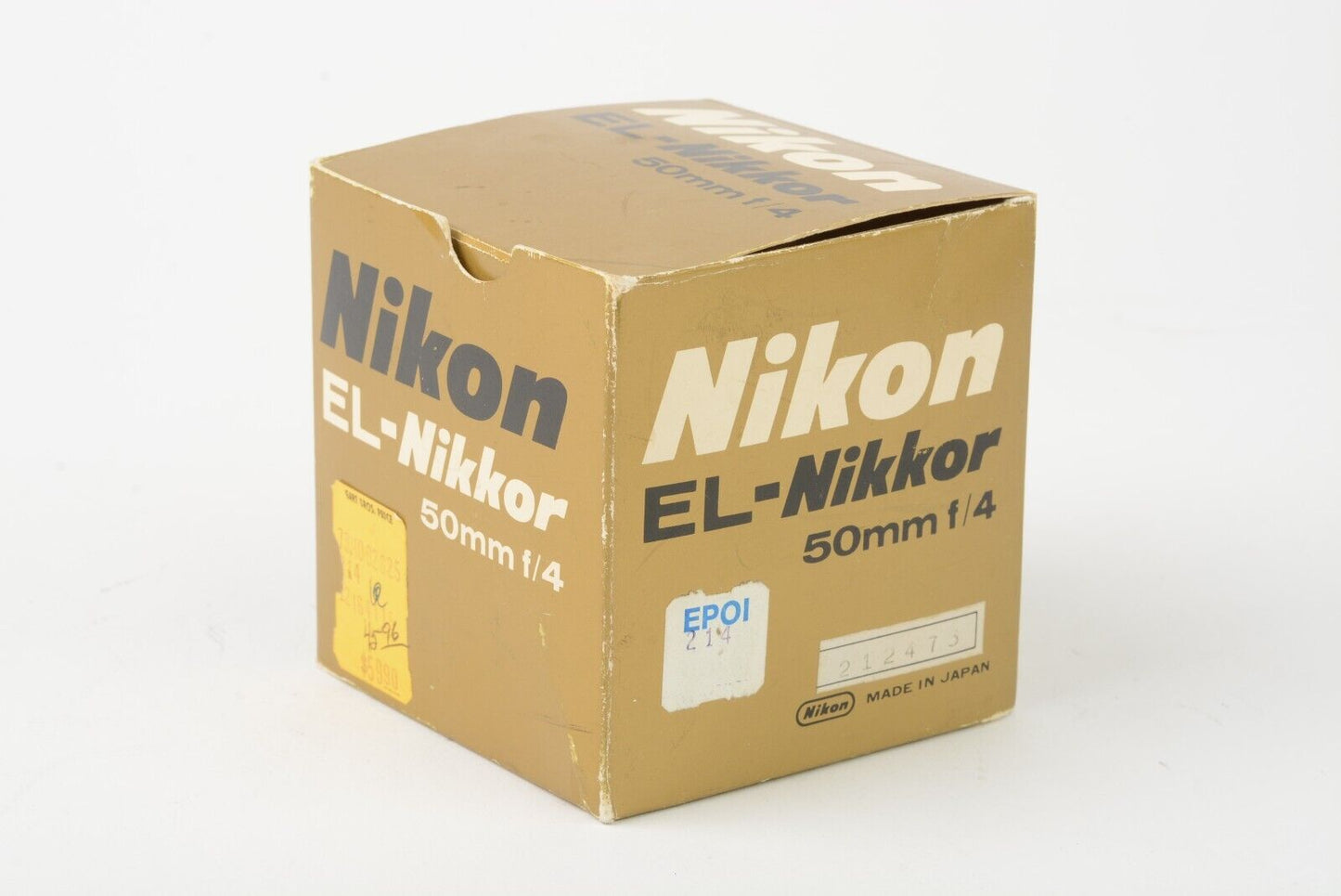 Nikon EL-Nikkor 50mm F4, Nice and Clean, Sharp, Case+Cap