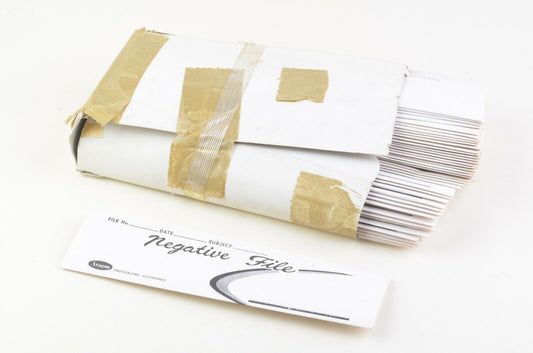 53x New Aragon 35mm Negative Strips ( 7 Strips Wrapped in Cardboard Wrapper)