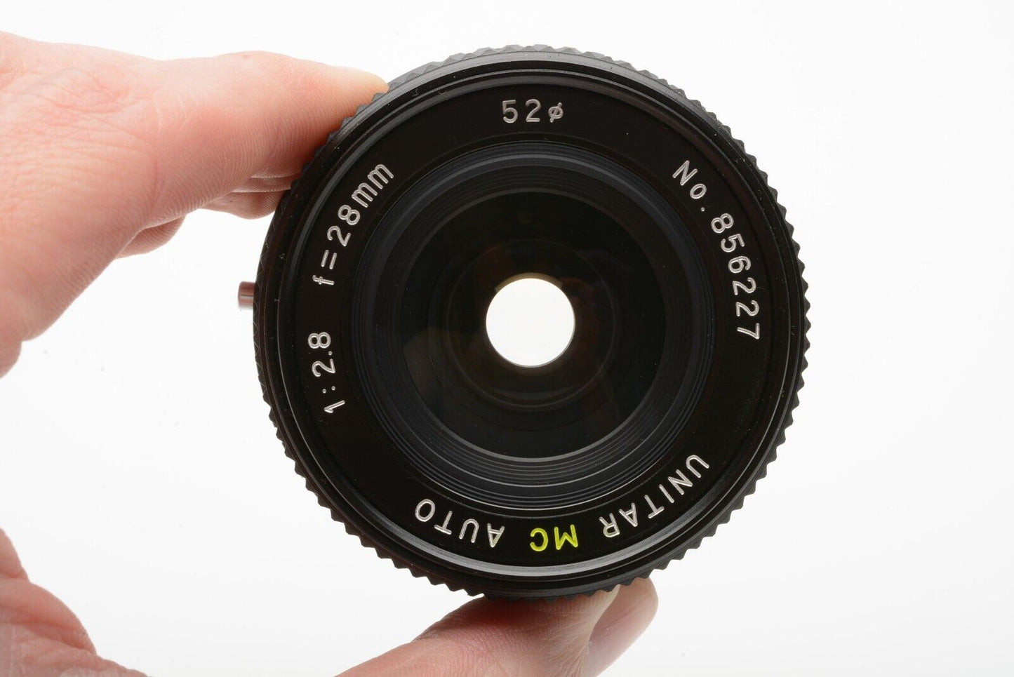EXC++ UNITAR FOR CANON FD 28mm F2.8 WIDE, CAPS, NICE & SMOOTH