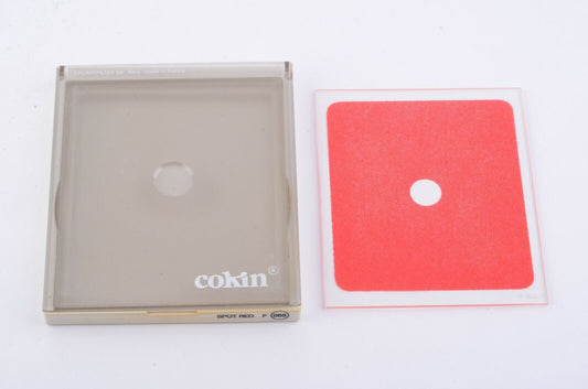 Cokin P Series P068 Spot Red w/Clear Center Spot Filter In Jewel Case