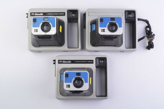 3X KODAK PLEASER INSTANT CAMERAS