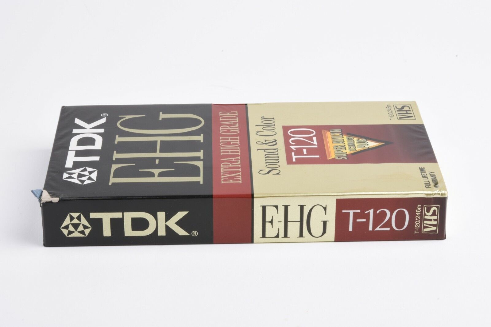 3X TDK T-120 VHS TAPE E-HG, EXTRA HIGH GRADE, SEALED