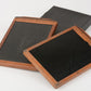 EXC++ 2X ALL-WOOD 5x7 SHEET FILM HOLDERS IN "CASE", NICE AND CLEAN