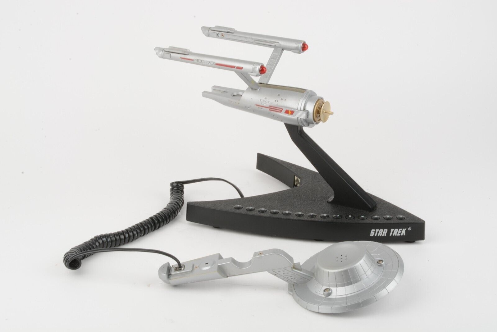 NICE TELEMANIA STAR TREK USS ENTERPRISE TELEPHONE NCC-1701 PHONE 1993 SERIES