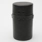 EXC++ LEATHER FITTED CASE FOR TAKUMAR 135mm f3.5 M42 LENS, BLACK ~3x5"