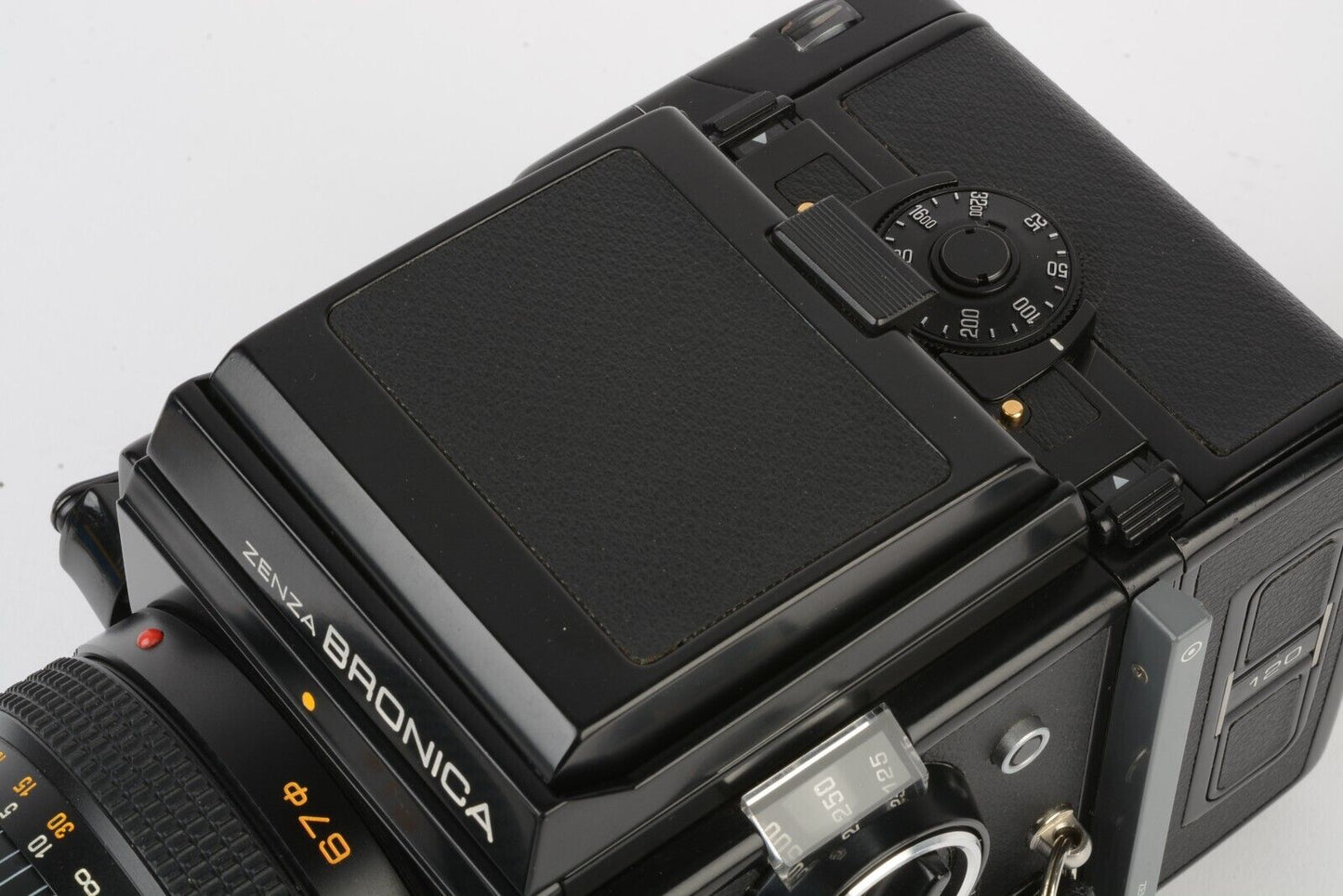 Bronica SQ-A Body w/ 80mm F2.8 Lens, 120 black, WLF, manual, tested, gorgeous