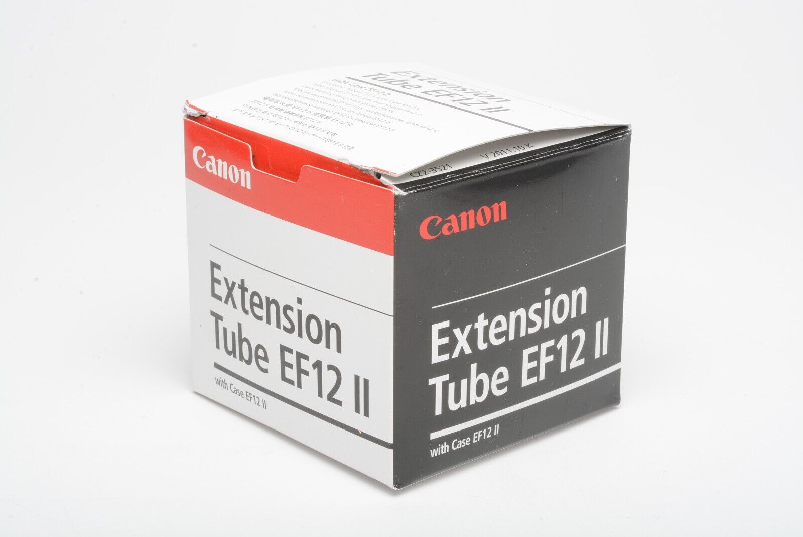 MINT- BOXED CANON EF12 II EXTENSION TUBE w/CAPS, POUCH, BARELY