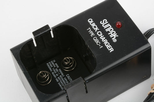 Sunpak QBC-1 Quick Nicad Module Battery Charger, Tested