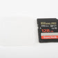 EXC++ SANDISK 128GB SDXC EXTREME PRO 170MBs UHS-I C10 U3 V30 SD CARD IN CASE