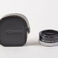 EXC++ CANON EXTENSION TUBE FD 25 w/CASE, NICE & CLEAN