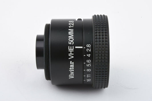 Vivitar VHE 50mm F2.8 Darkroom Enlarging Lens, Retaining Ring, Very Clean