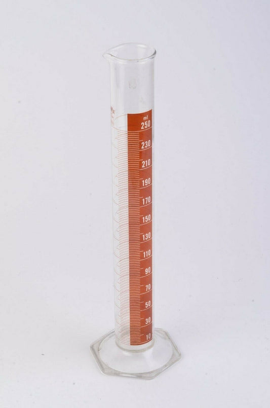 Kimax 250ml 20 Degrees Glass Darkroom Measuring Beaker, Clean #20024D