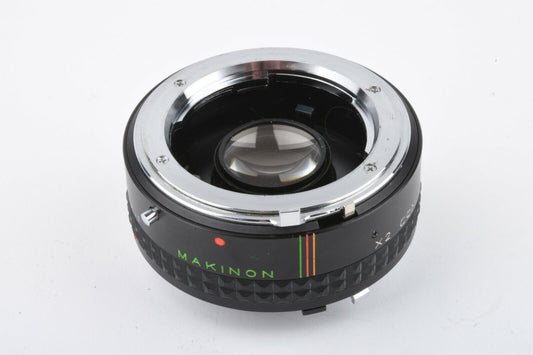 Makinon Auto Tele Converter 2x Minolta MD Mount, Caps+Case