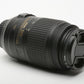 MINT- NIKON AF-S NIKKOR 55-300mm f4.5-5.6G ED VR DX ZOOM LENS CAPS+POUCH+UV